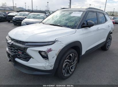 2024 CHEVROLET TRAILBLAZER AWD RS White  Gasoline KL79MUSL7RB160532 photo #3