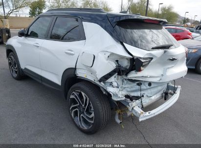 2024 CHEVROLET TRAILBLAZER AWD RS White  Gasoline KL79MUSL7RB160532 photo #4