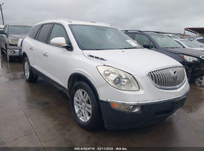 2008 BUICK ENCLAVE CXL White  Gasoline 5GAER237X8J199386 photo #1