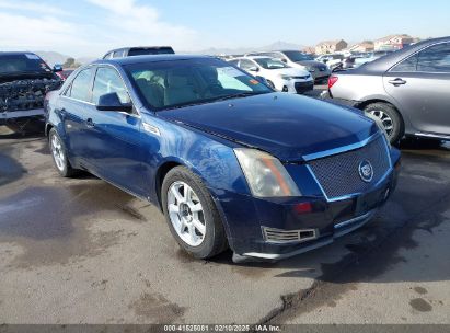 2008 CADILLAC CTS STANDARD Blue  Gasoline 1G6DR57V080133989 photo #1