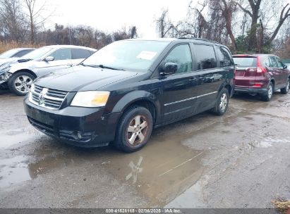 2008 DODGE GRAND CARAVAN SXT Black  Gasoline 2D8HN54P88R800573 photo #3