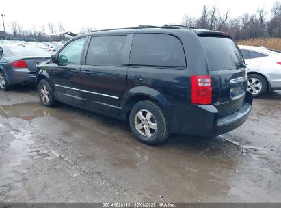 2008 DODGE GRAND CARAVAN SXT Black  Gasoline 2D8HN54P88R800573 photo #4