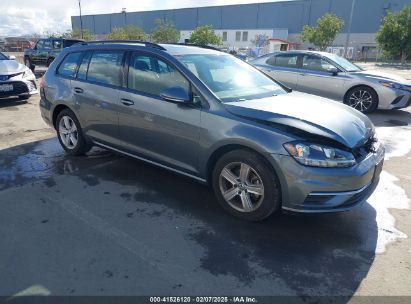 2018 VOLKSWAGEN GOLF SPORTWAGEN TSI S/TSI SE Gray  Gasoline 3VWD17AUXJM752387 photo #1