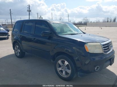 2014 HONDA PILOT EX Black  Gasoline 5FNYF3H45EB022711 photo #1