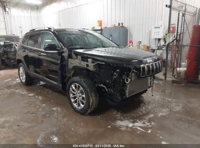 2021 JEEP CHEROKEE LATITUDE PLUS 4X4 Black  Gasoline 1C4PJMLBXMD160546 photo #1