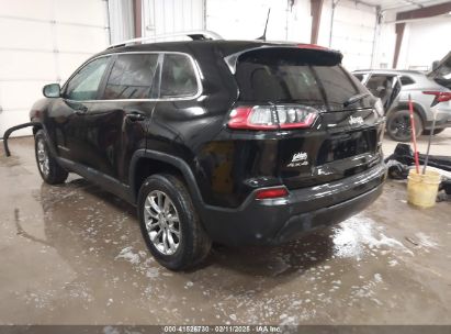 2021 JEEP CHEROKEE LATITUDE PLUS 4X4 Black  Gasoline 1C4PJMLBXMD160546 photo #4