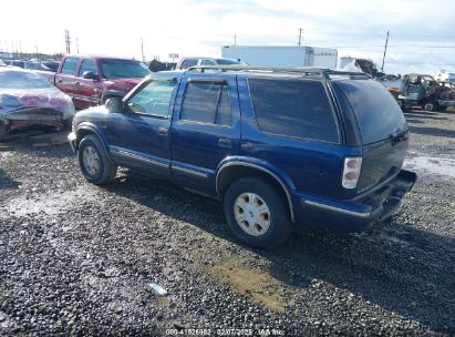 1999 CHEVROLET BLAZER LS Blue  Gasoline 1GNDT13W3X2139883 photo #4