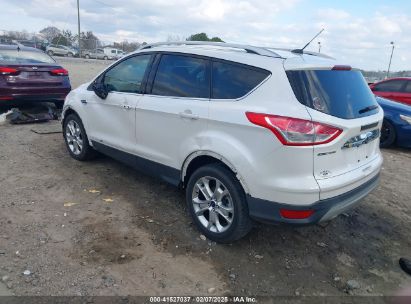 2016 FORD ESCAPE TITANIUM White  Gasoline 1FMCU0J99GUC19097 photo #4