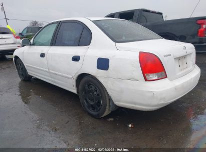 2002 HYUNDAI ELANTRA GLS White  Gasoline KMHDN45D82U440559 photo #4