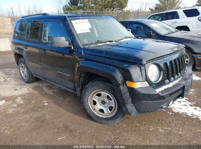 2017 JEEP PATRIOT SPORT FWD Black  Gasoline 1C4NJPBB5HD120214 photo #1