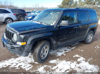 2017 JEEP PATRIOT SPORT FWD Black  Gasoline 1C4NJPBB5HD120214 photo #3