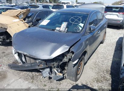 2015 NISSAN SENTRA SV Silver  Gasoline 3N1AB7AP4FL683550 photo #3