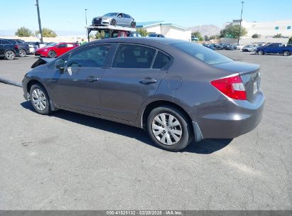 2012 HONDA CIVIC LX Brown  Gasoline 19XFB2F55CE356068 photo #4