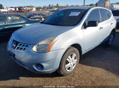 2013 NISSAN ROGUE S Blue  Gasoline JN8AS5MT5DW011146 photo #3