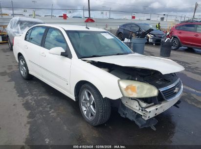 2007 CHEVROLET MALIBU LTZ White  Gasoline 1G1ZU57N77F175100 photo #1