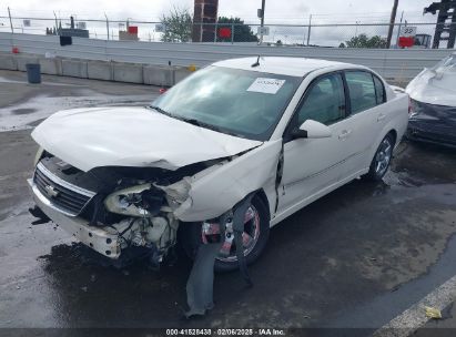 2007 CHEVROLET MALIBU LTZ White  Gasoline 1G1ZU57N77F175100 photo #3