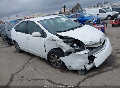 2006 TOYOTA PRIUS White  Hybrid JTDKB20U863138555 photo #1