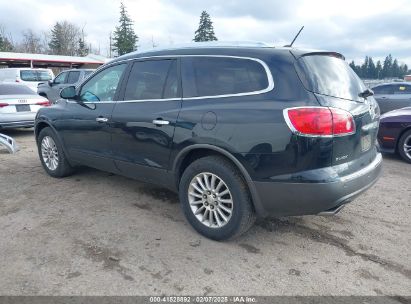 2012 BUICK ENCLAVE LEATHER Black  Gasoline 5GAKVCED8CJ251131 photo #4