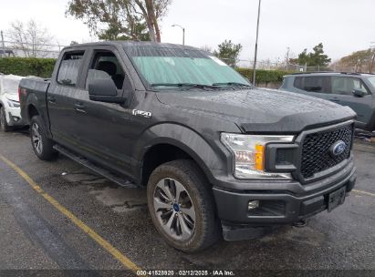 2019 FORD F-150 XL Gray  Gasoline 1FTEW1EP4KKE38270 photo #1