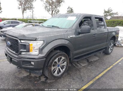 2019 FORD F-150 XL Gray  Gasoline 1FTEW1EP4KKE38270 photo #3