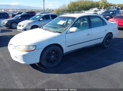 1998 HONDA ACCORD LX V6 White  Gasoline 1HGCG164XWA030524 photo #3