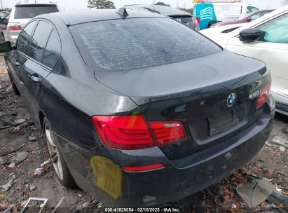 2011 BMW 550I Black  Gasoline WBAFR9C58BDE81817 photo #4