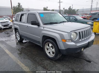 2015 JEEP PATRIOT SPORT Silver  Gasoline 1C4NJPBB9FD118690 photo #1