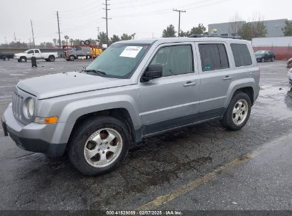 2015 JEEP PATRIOT SPORT Silver  Gasoline 1C4NJPBB9FD118690 photo #3