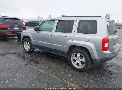 2015 JEEP PATRIOT SPORT Silver  Gasoline 1C4NJPBB9FD118690 photo #4