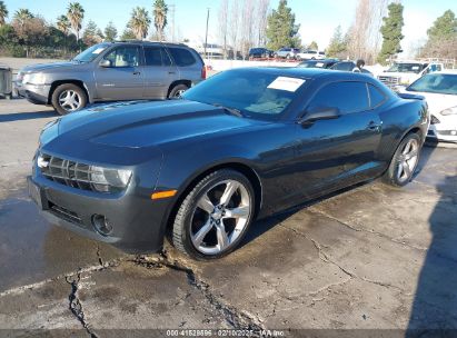 2013 CHEVROLET CAMARO 2LS Gray  Gasoline 2G1FA1E34D9189000 photo #3