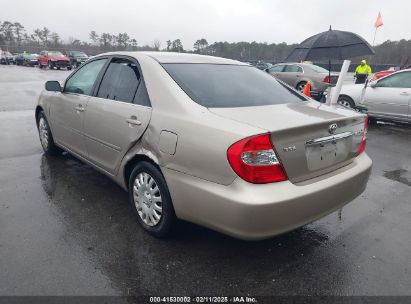 2003 TOYOTA CAMRY XLE Beige  Gasoline 4T1BE32K73U179849 photo #4