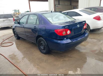 2007 TOYOTA COROLLA LE Blue  Gasoline 1NXBR32E37Z812822 photo #4