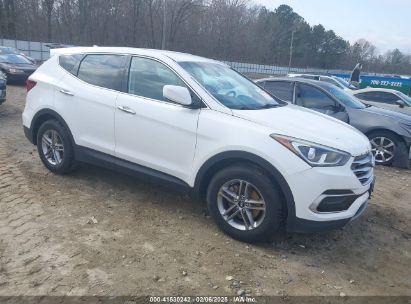 2017 HYUNDAI SANTA FE SPORT 2.4L White  Gasoline 5NMZT3LB5HH005087 photo #1