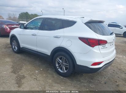 2017 HYUNDAI SANTA FE SPORT 2.4L White  Gasoline 5NMZT3LB5HH005087 photo #4