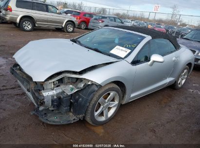 2008 MITSUBISHI ECLIPSE SPYDER GS Silver  Gasoline 4A3AL25F48E004407 photo #3