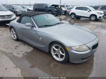 2006 BMW Z4 3.0SI Silver  Gasoline 4USBU53546LX01739 photo #1