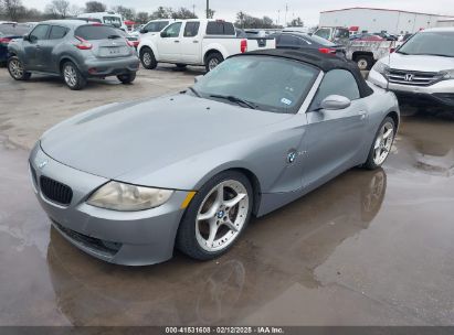 2006 BMW Z4 3.0SI Silver  Gasoline 4USBU53546LX01739 photo #3