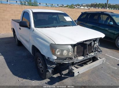 2008 TOYOTA TACOMA White  Gasoline 5TENX22N18Z537204 photo #1