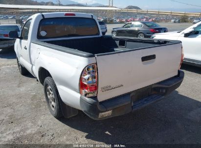 2008 TOYOTA TACOMA White  Gasoline 5TENX22N18Z537204 photo #4