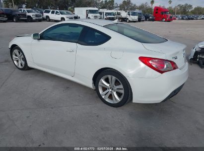 2011 HYUNDAI GENESIS 2.0T White  Gasoline KMHHT6KD2BU064626 photo #4