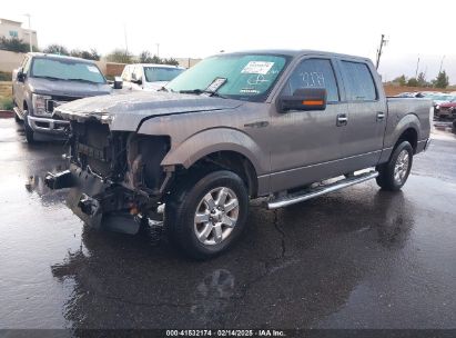 2014 FORD F-150 XLT Gray  Flexible Fuel 1FTFW1CF3EKE39820 photo #3