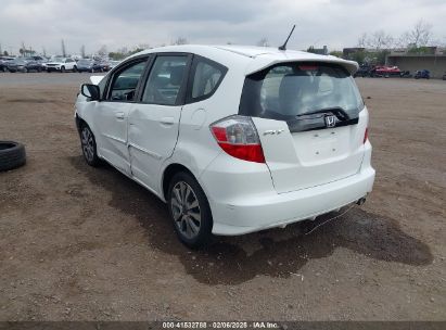 2012 HONDA FIT SPORT White  Gasoline JHMGE8H59CC001907 photo #4