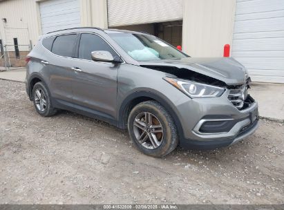 2018 HYUNDAI SANTA FE SPORT 2.4L Gray  Gasoline 5NMZU3LB9JH060161 photo #1