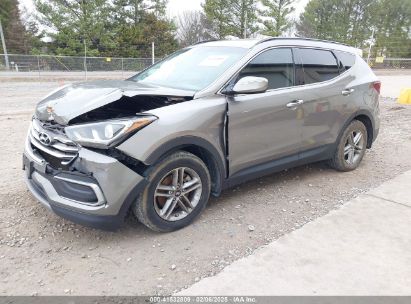 2018 HYUNDAI SANTA FE SPORT 2.4L Gray  Gasoline 5NMZU3LB9JH060161 photo #3