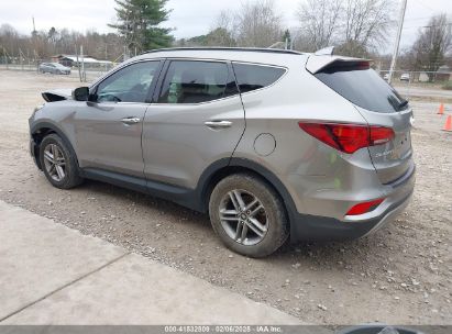 2018 HYUNDAI SANTA FE SPORT 2.4L Gray  Gasoline 5NMZU3LB9JH060161 photo #4