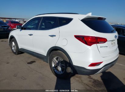 2017 HYUNDAI SANTA FE SPORT 2.4L White  Gasoline 5NMZU3LBXHH048479 photo #4