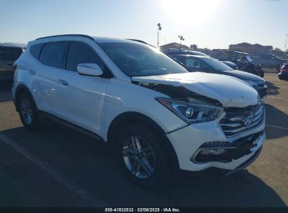 2017 HYUNDAI SANTA FE SPORT 2.4L White  Gasoline 5NMZU3LBXHH048479 photo #1