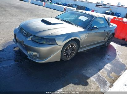 2001 FORD MUSTANG GT Gray  Gasoline 1FAFP45XX1F204750 photo #3