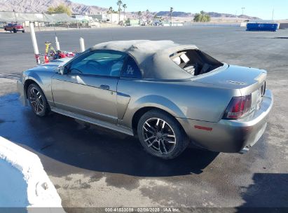 2001 FORD MUSTANG GT Gray  Gasoline 1FAFP45XX1F204750 photo #4