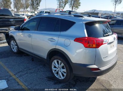 2015 TOYOTA RAV4 LIMITED Gray  Gasoline 2T3YFREV3FW233160 photo #4